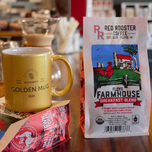 Organic Floyd Farmhouse Breakfast Blend - Coffee Selection for Fresh Daily Preparation