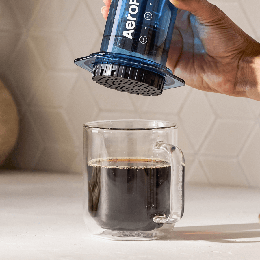 AeroPress Coffee Maker - Clear and Colors - Portable Coffee Maker for Home and Travel