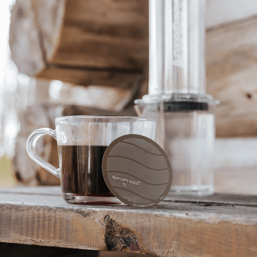 Travelers Bundle - Clear XL - Coffee Maker and Accessory Set for Daily Use