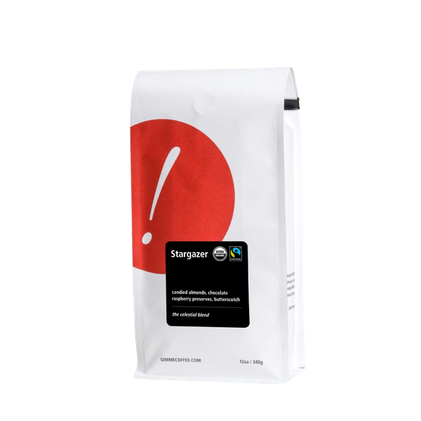 Stargazer Fairtrade Organic 12 oz - Coffee Selection for Fresh Daily Preparation