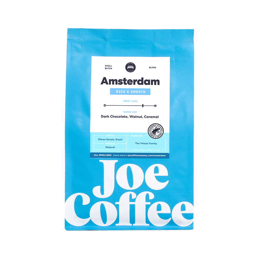 Amsterdam 12 oz - Coffee Selection for Fresh Daily Preparation