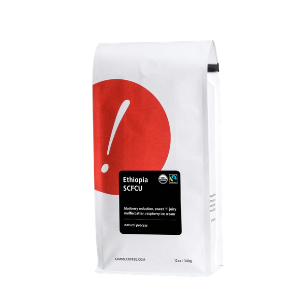Ethiopia SCFCU Fairtrade Organic 12 oz - Coffee Selection for Fresh Daily Preparation