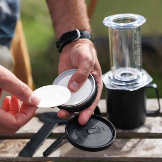 AeroPress Travel Filter Holder - Coffee Filter Accessory for Home Brewing