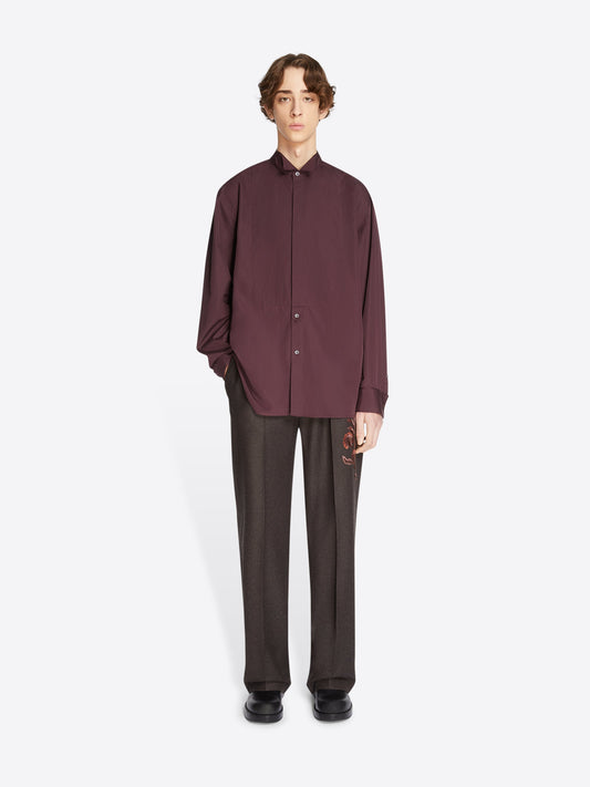 Oversized Tuxedo Shirt