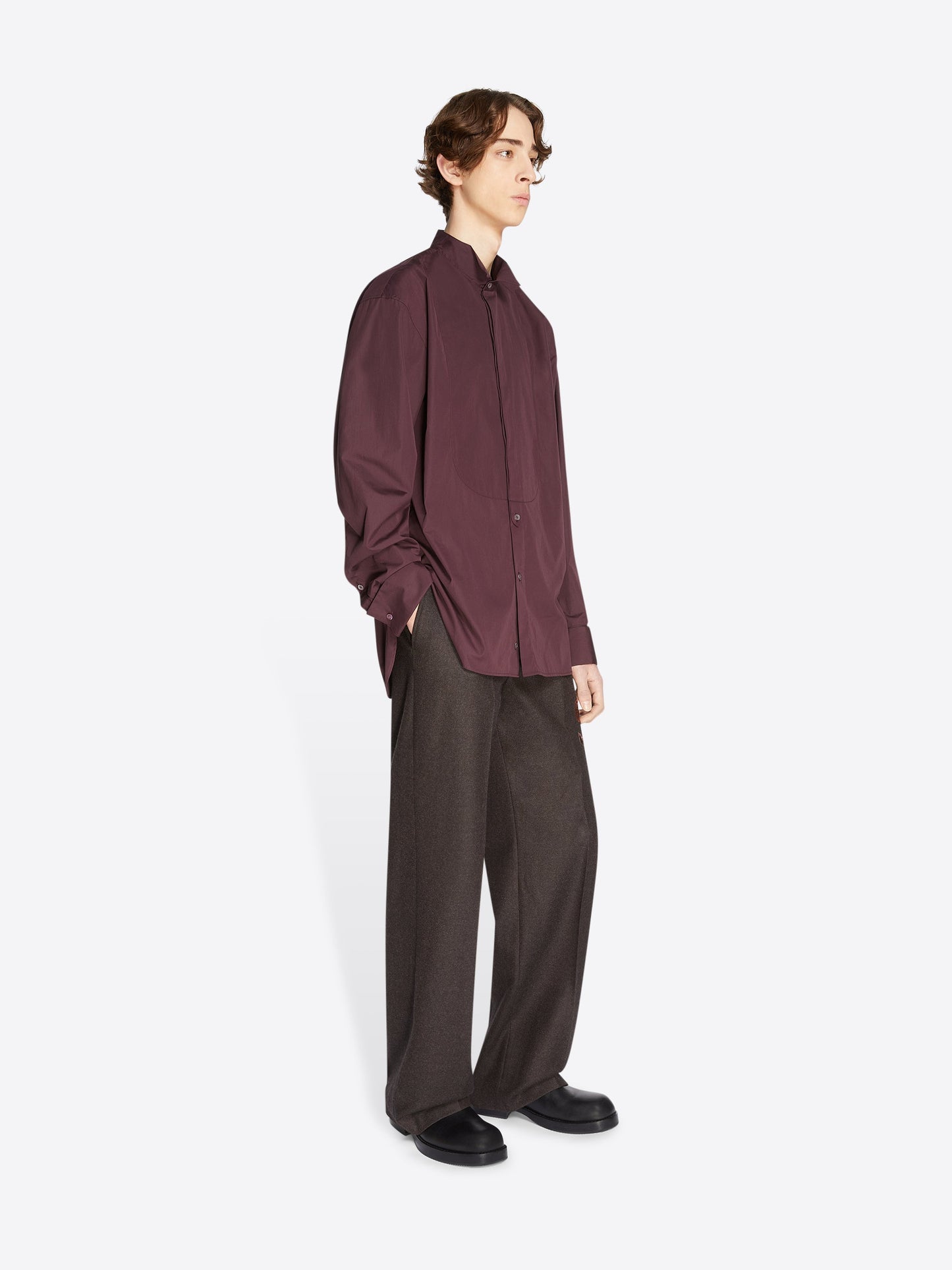 Oversized Tuxedo Shirt