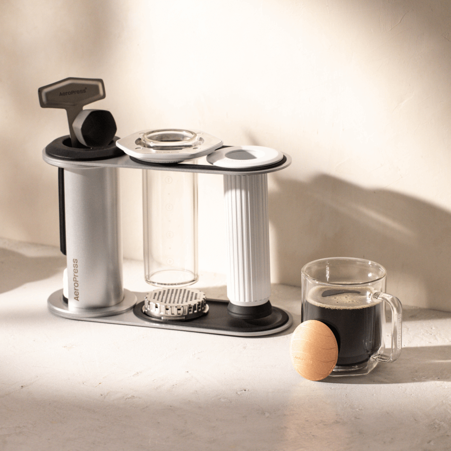 AeroPress Premium 20th Anniversary Bundle - Coffee Maker and Accessory Set for Daily Use