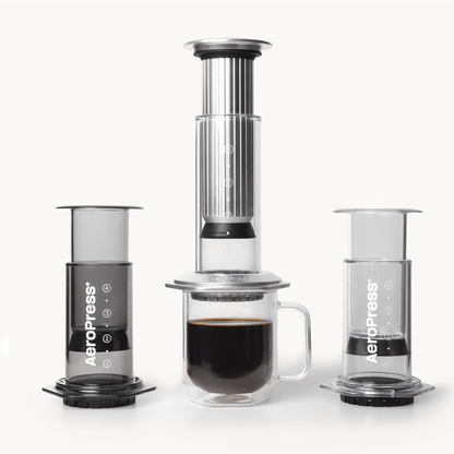 AeroPress Double Wall Glass Coffee Mug - 2 Pack - Brewing Companion for Everyday Coffee
