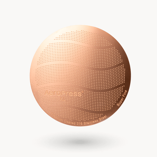 AeroPress Gold Tone Filter - XL - Coffee Filter Accessory for Home Brewing