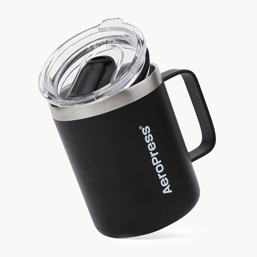 AeroPress Travel Coffee Mug - Stainless Steel - Brewing Companion for Everyday Coffee