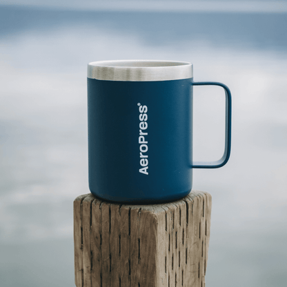 AeroPress Travel Coffee Mug - Stainless Steel - Brewing Companion for Everyday Coffee