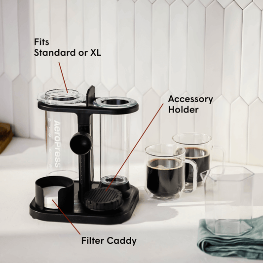 AeroPress Organizer Stand - Brewing Storage Accessory for Coffee Tools