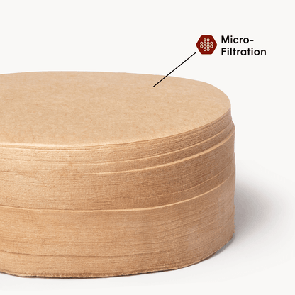 AeroPress Natural Paper Micro - Filters - Standard - Coffee Filter Accessory for Home Brewing