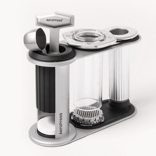 AeroPress Organizer Stand - Stainless Steel - Brewing Storage Accessory for Coffee Tools