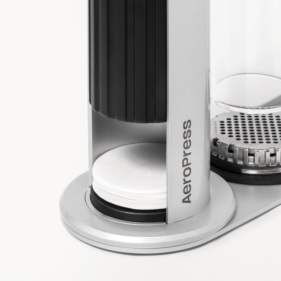 AeroPress Organizer Stand - Stainless Steel - Brewing Storage Accessory for Coffee Tools