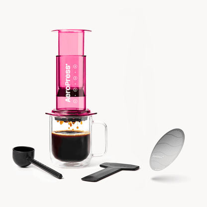 Travelers Bundle - Clear - Coffee Maker and Accessory Set for Daily Use