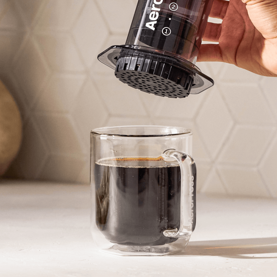 AeroPress Coffee Maker - Clear and Colors - Portable Coffee Maker for Home and Travel