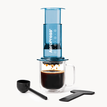 AeroPress Coffee Maker - Clear and Colors - Portable Coffee Maker for Home and Travel