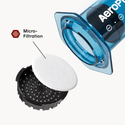 AeroPress Coffee Maker - Clear and Colors - Portable Coffee Maker for Home and Travel