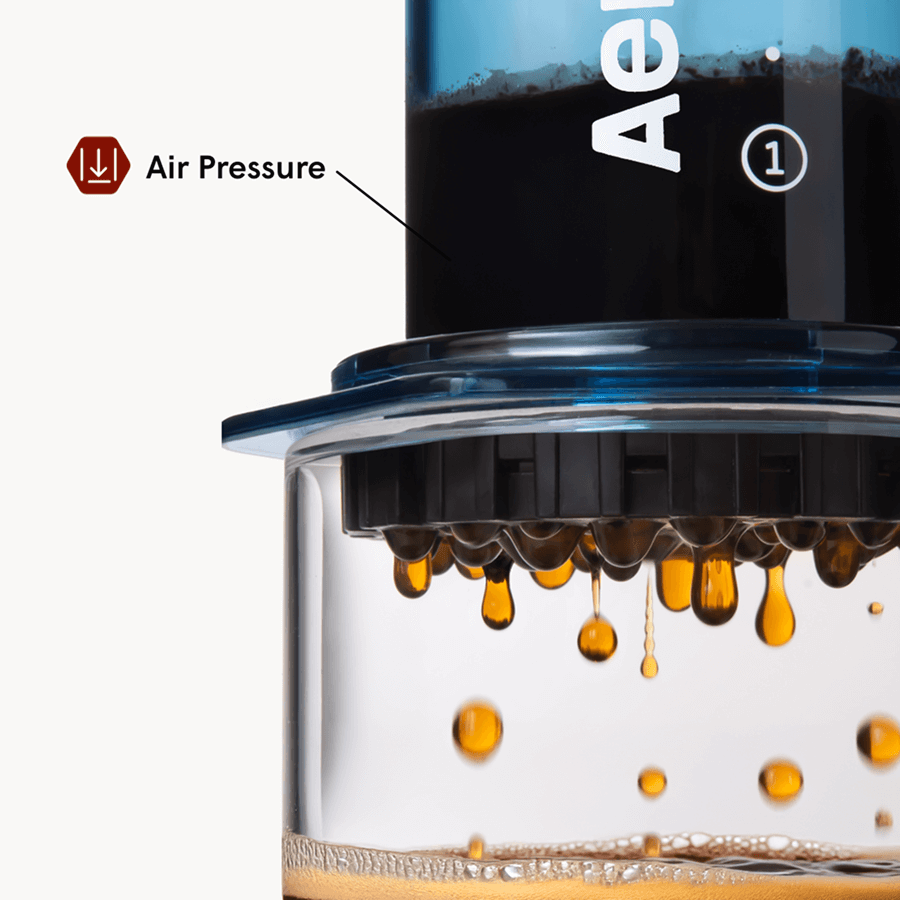AeroPress Coffee Maker - Clear and Colors - Portable Coffee Maker for Home and Travel