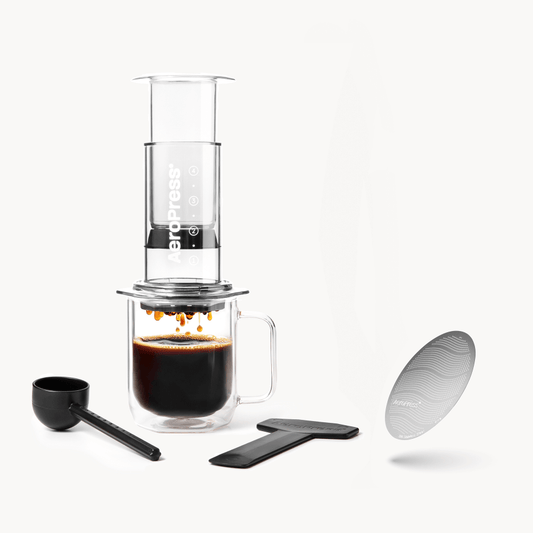 Travelers Bundle - Clear - Coffee Maker and Accessory Set for Daily Use