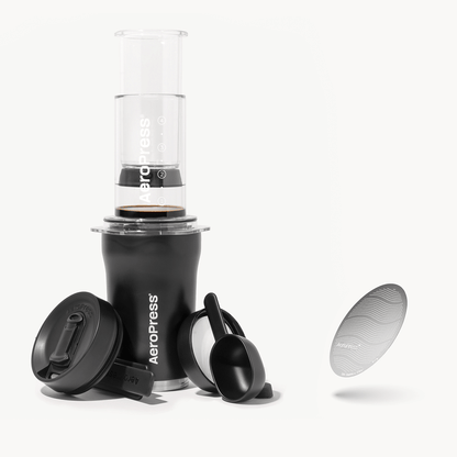 Travelers Bundle - Go Plus - Coffee Maker and Accessory Set for Daily Use