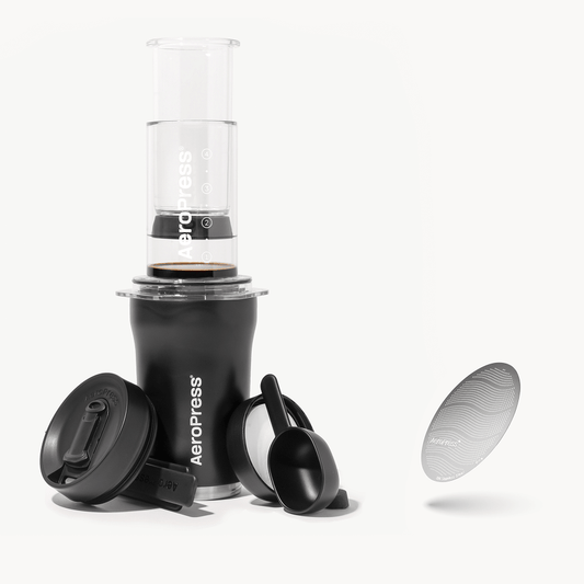 Travelers Bundle - Go Plus - Coffee Maker and Accessory Set for Daily Use