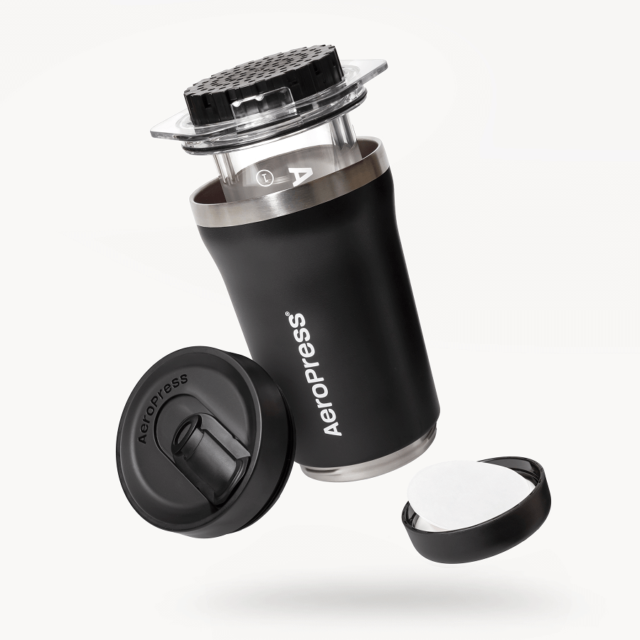 Travelers Bundle - Go Plus - Coffee Maker and Accessory Set for Daily Use