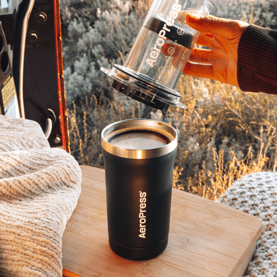 Travelers Bundle - Go Plus - Coffee Maker and Accessory Set for Daily Use