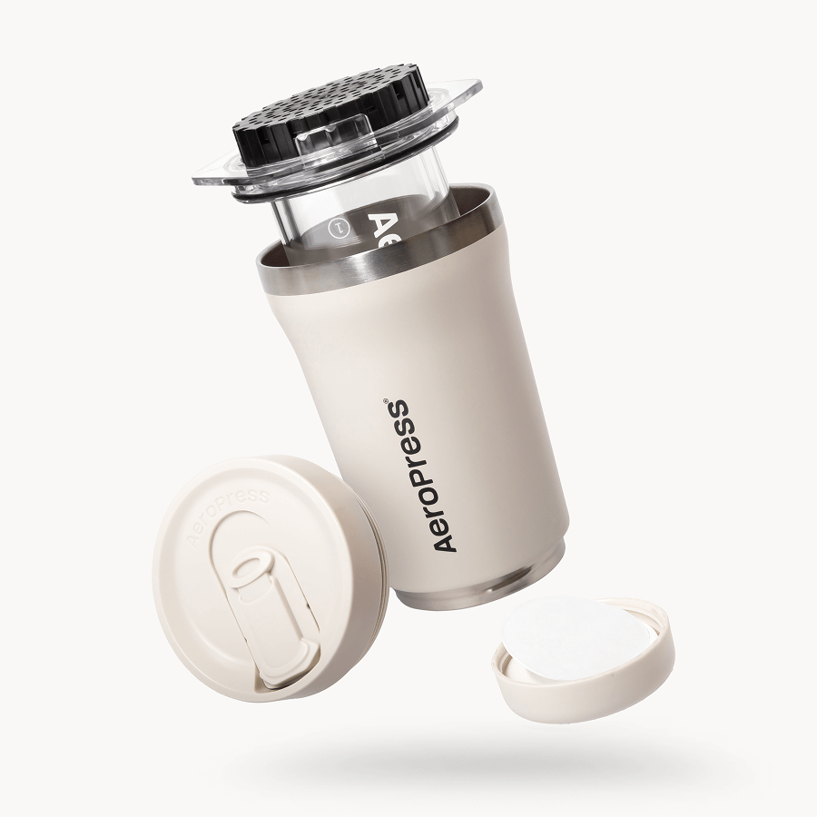 Travelers Bundle - Go Plus - Coffee Maker and Accessory Set for Daily Use