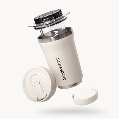 Travelers Bundle - Go Plus - Coffee Maker and Accessory Set for Daily Use