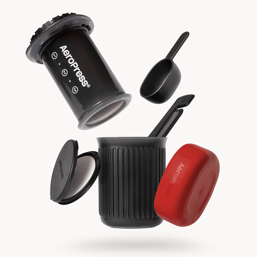 Travelers Recipe Bundle - Go - Coffee Maker and Accessory Set for Daily Use