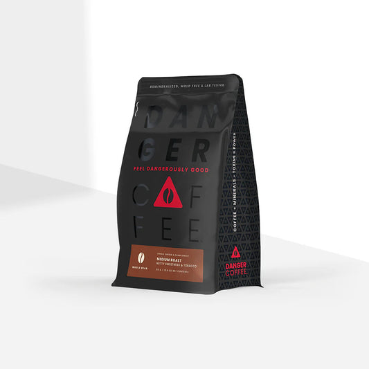 Medium Roast Whole Bean Remineralized Coffee - Coffee Selection for Fresh Daily Preparation