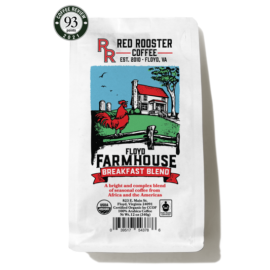 Organic Floyd Farmhouse Breakfast Blend - Coffee Selection for Fresh Daily Preparation