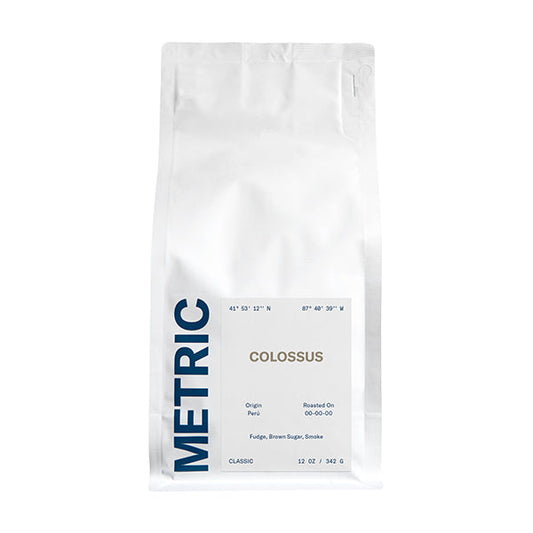 Colossus 12 oz - Coffee Selection for Fresh Daily Preparation