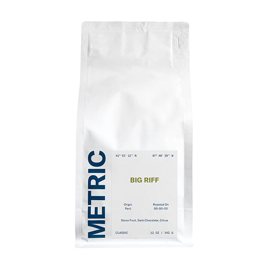Big Riff 12 oz - Coffee Selection for Fresh Daily Preparation