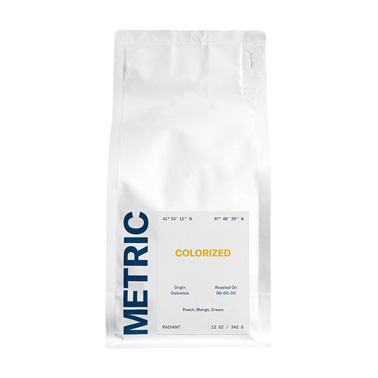 Colorized 12 oz - Coffee Selection for Fresh Daily Preparation
