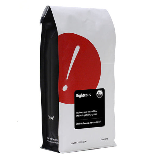 Righteous (Organic) 2 lb - Coffee Selection for Fresh Daily Preparation