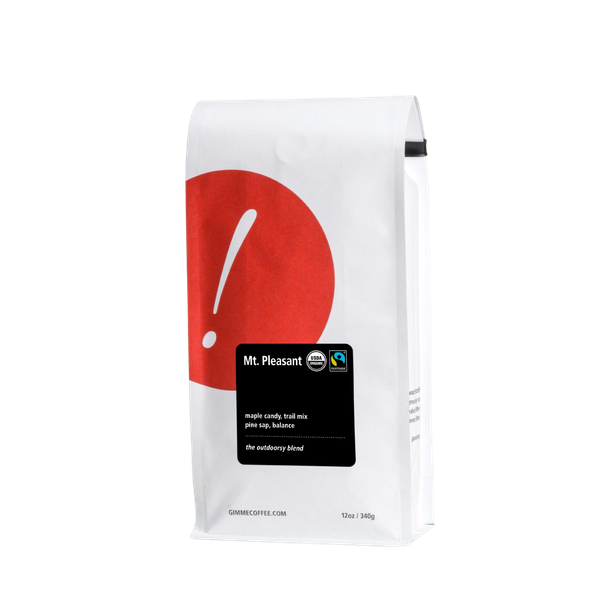 Mt Pleasant Fairtrade Organic 12 oz - Coffee Selection for Fresh Daily Preparation