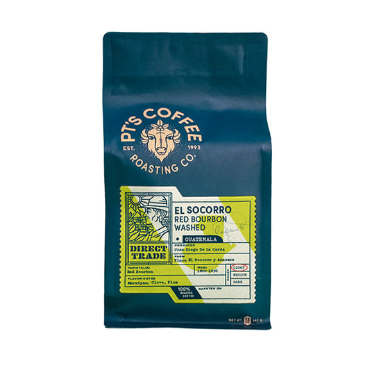 El Socorro Red Bourbon 12 oz - Coffee Selection for Fresh Daily Preparation