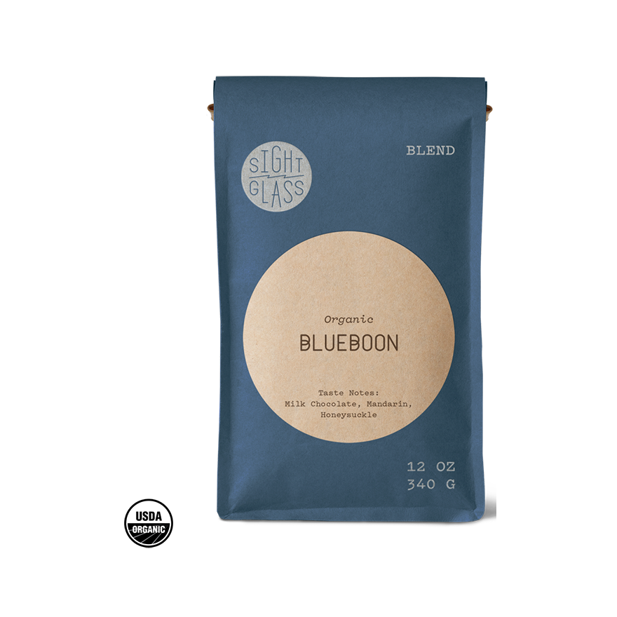 Organic Blueboon 12 oz - Coffee Selection for Fresh Daily Preparation
