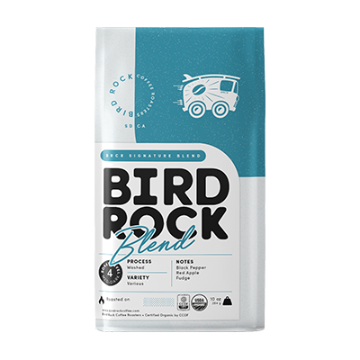 Bird Rock Blend 10 oz - Coffee Selection for Fresh Daily Preparation