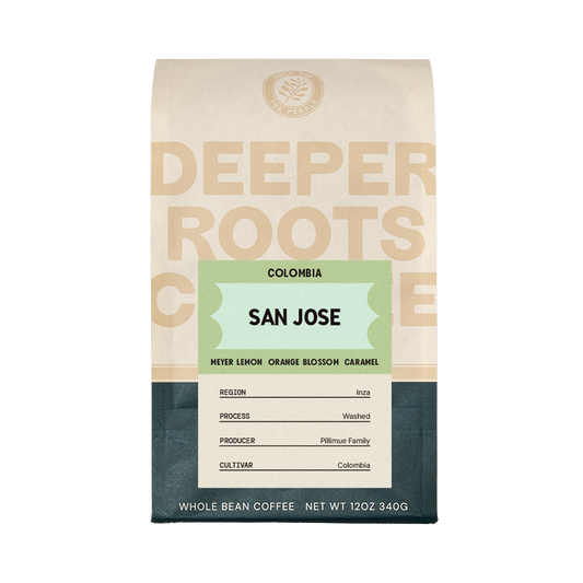 Colombia San Jose 12 oz - Coffee Selection for Fresh Daily Preparation