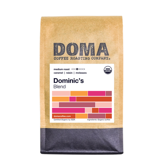 Dominics 12 oz - Coffee Selection for Fresh Daily Preparation