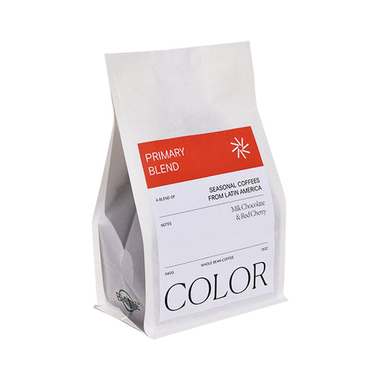 Primary (Our Seasonal Blend) 12 oz - Coffee Selection for Fresh Daily Preparation