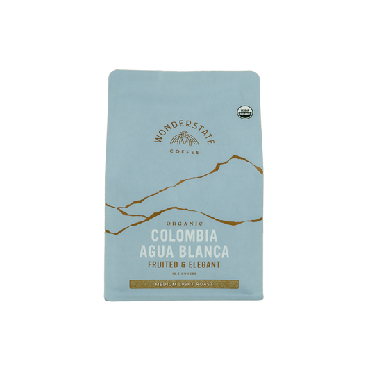 Organic Colombia Agua Blanca 10.5 oz - Coffee Selection for Fresh Daily Preparation
