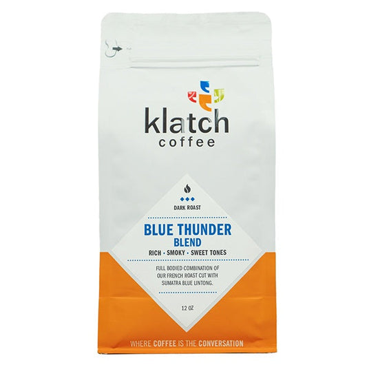 Blue Thunder Blend 12 oz - Coffee Selection for Fresh Daily Preparation