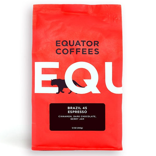 Brazil 45 Espresso 12 oz - Portable Coffee Maker for Home and Travel
