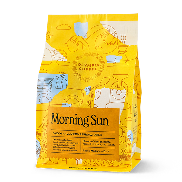Morning Sun 12 oz - Coffee Selection for Fresh Daily Preparation