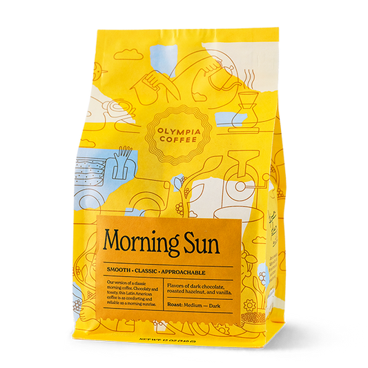Morning Sun 12 oz - Coffee Selection for Fresh Daily Preparation
