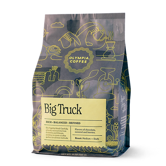 Big Truck 12 oz - Coffee Selection for Fresh Daily Preparation